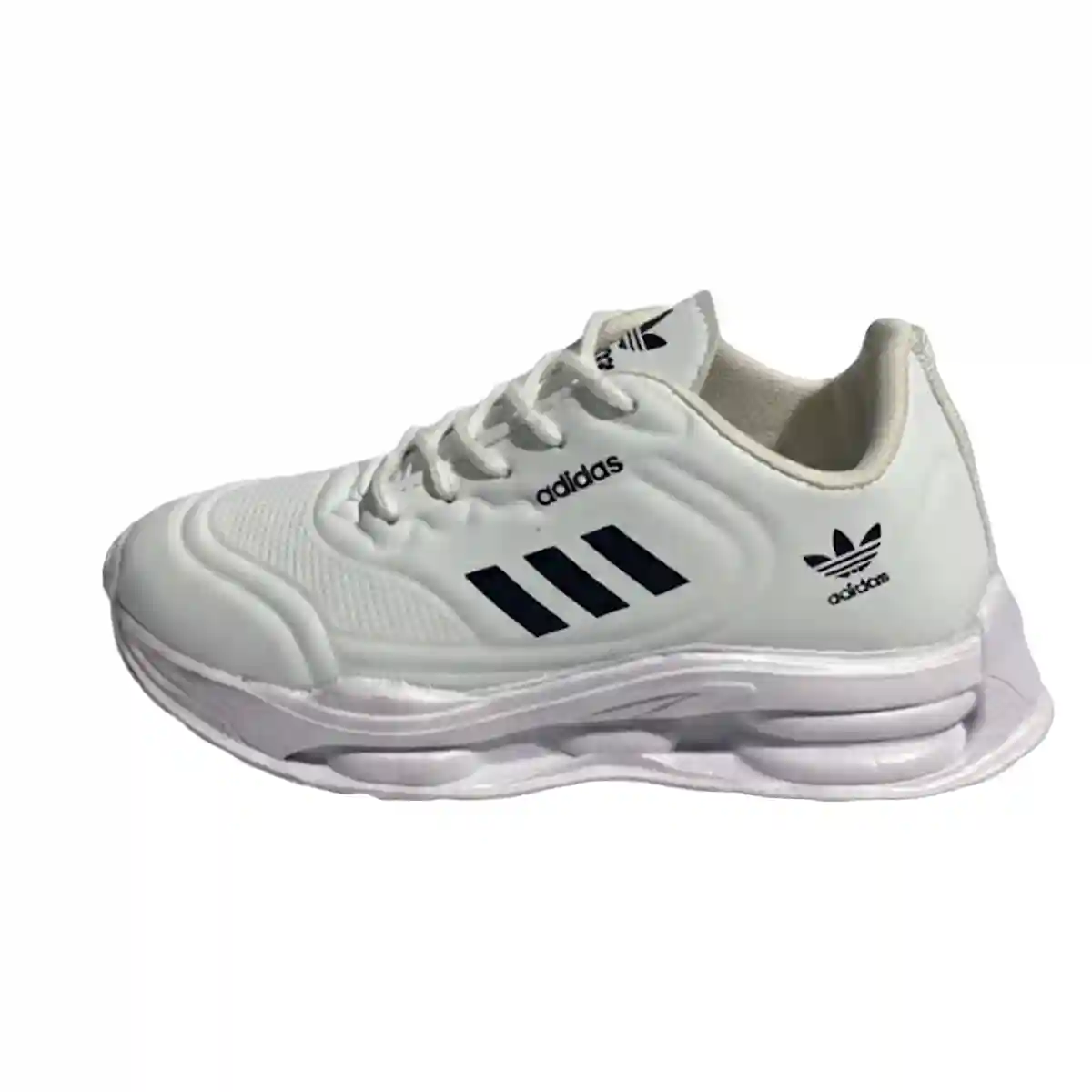 کتونی بچه گانه آدیداس سفید مشکی